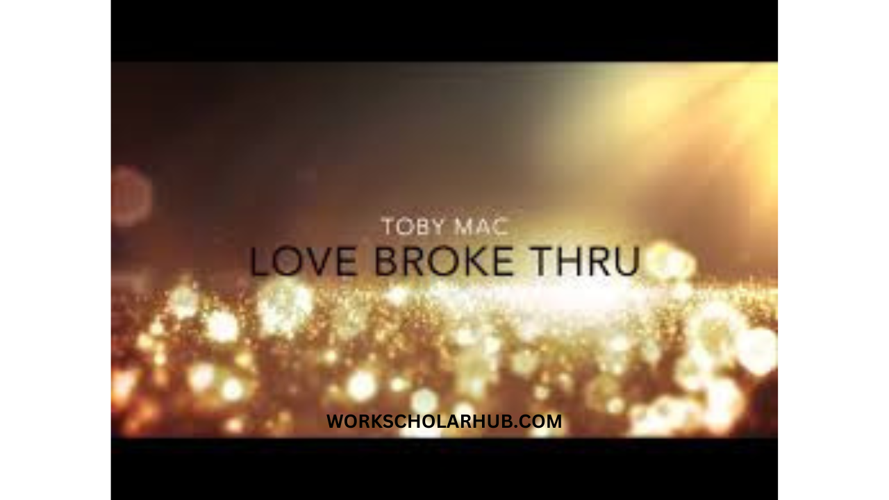 TobyMac – Love Broke Thru