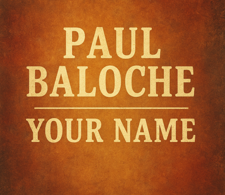 Paul Baloche – Your Name