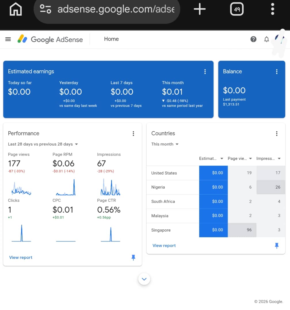 Making $300 to $500 monthly from Bing organic traffic alone