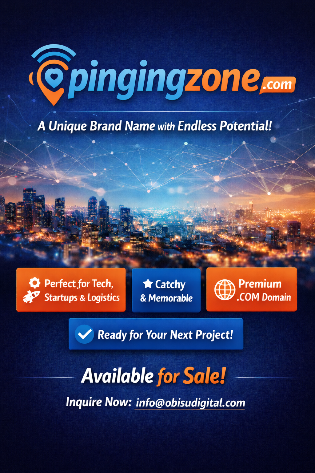 Domain Name for Sale: pingingzone.com